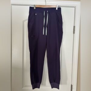 Figs Women’s Deep Purple Jogger style scrub pants